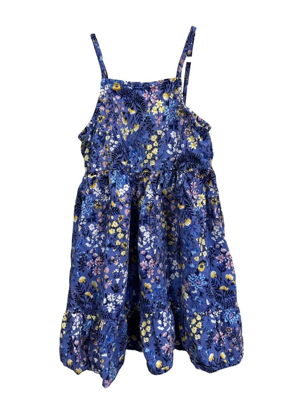 Old Navy Blue Floral Dress 3T